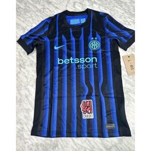 Nike Inter Milan Kids Youth 25/26 Stadium Home Football Jersey HJ5289-439 NEW
